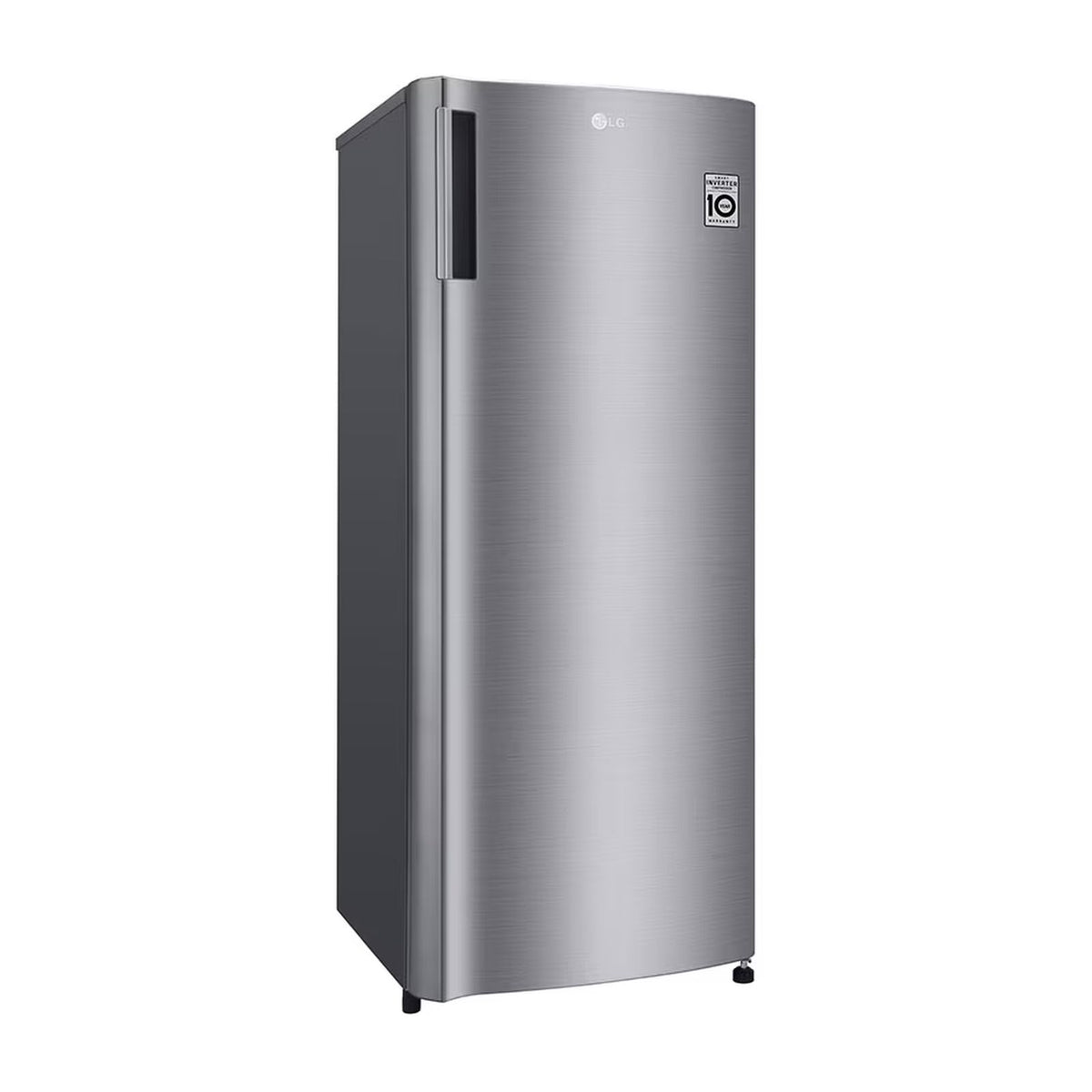Congelador Vertical LG 6 Pies Cúbicos Smart Inverter Gris GF21BPP