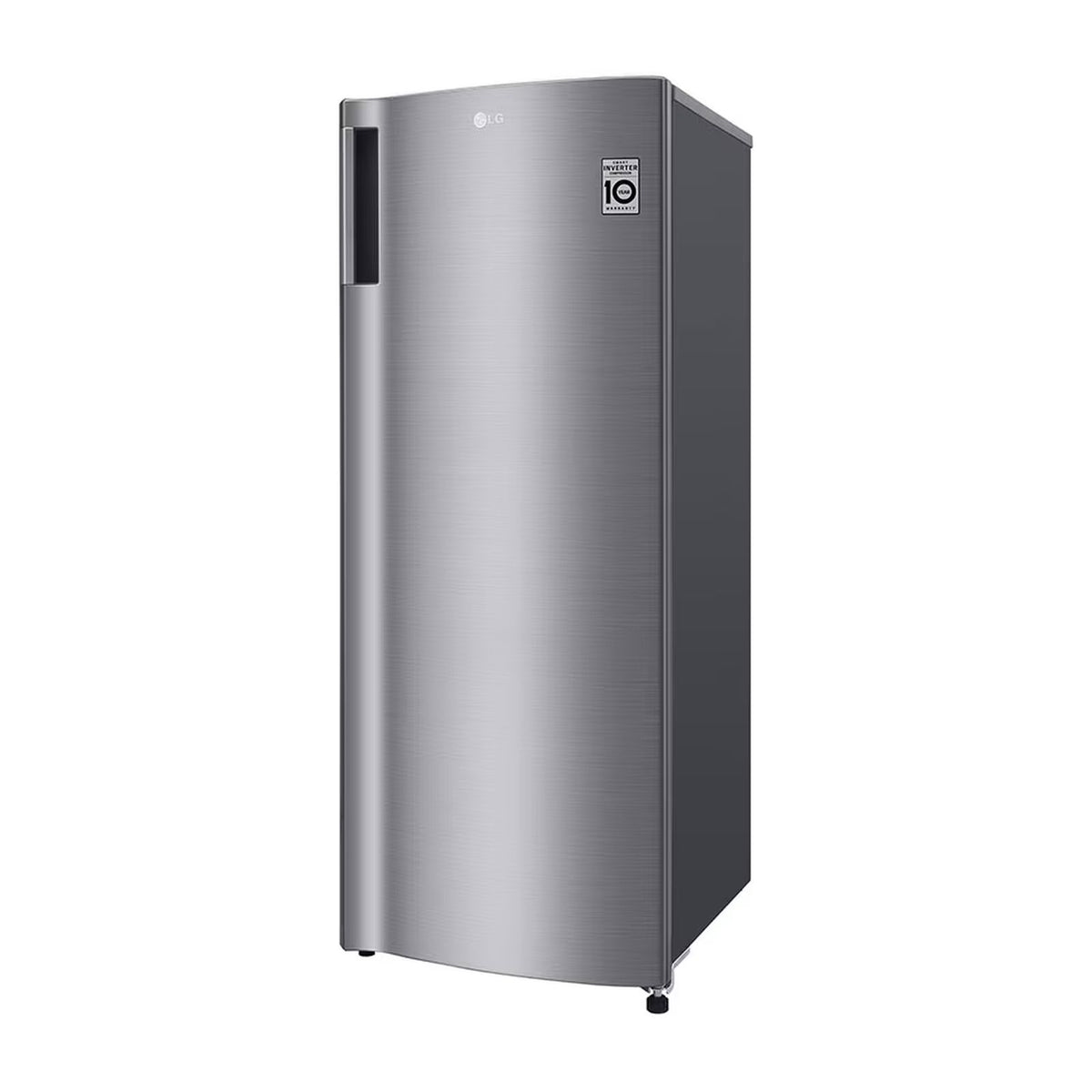 Congelador Vertical LG 6 Pies Cúbicos Smart Inverter Gris GF21BPP