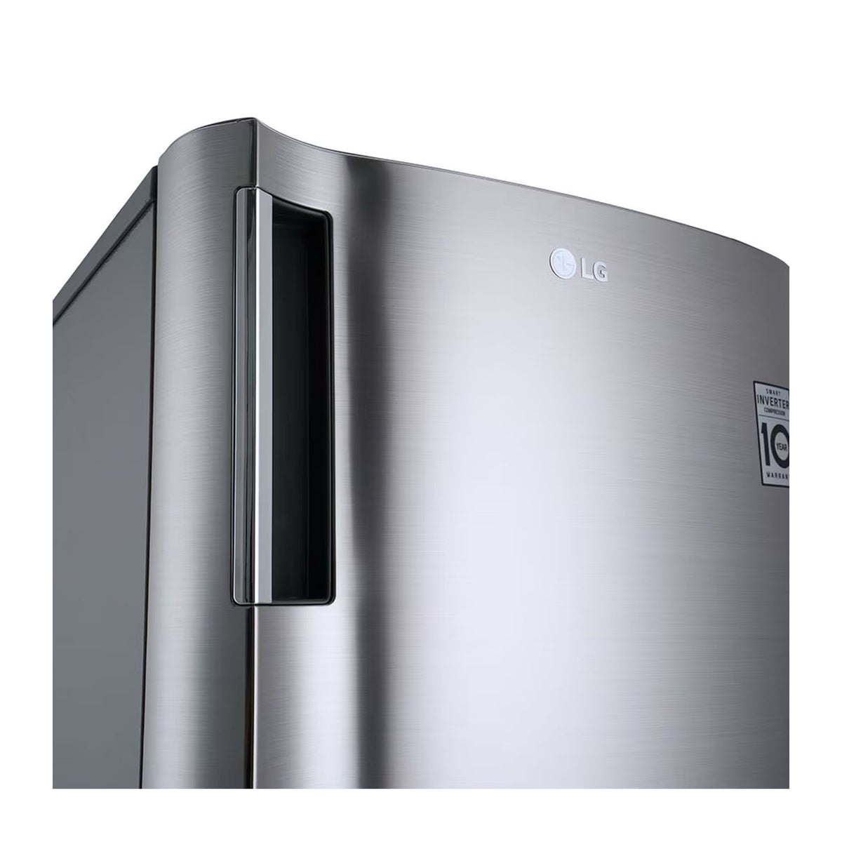 Congelador Vertical LG 6 Pies Cúbicos Smart Inverter Gris GF21BPP