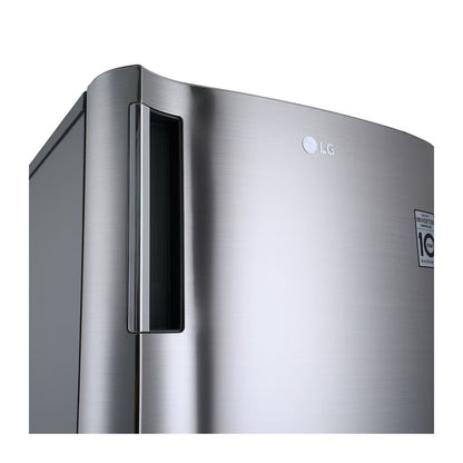 Congelador Vertical LG 6 Pies Cúbicos Smart Inverter Gris GF21BPP