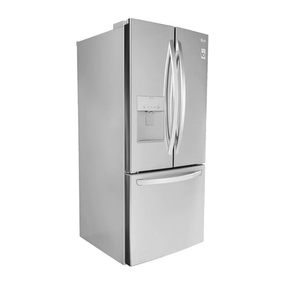 Refrigerador LG 22 Pies Cúbicos French Door Gris GF22WGS
