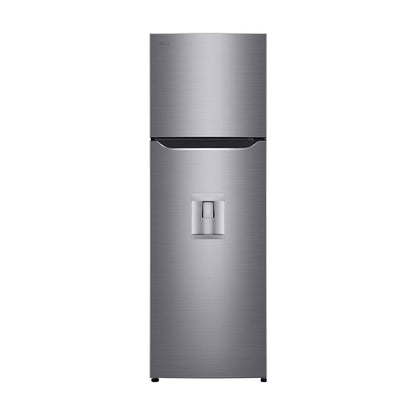 Refrigerador Smart Inverter LG 9 Pies Cúbicos Top Freezer Gris GT32WP