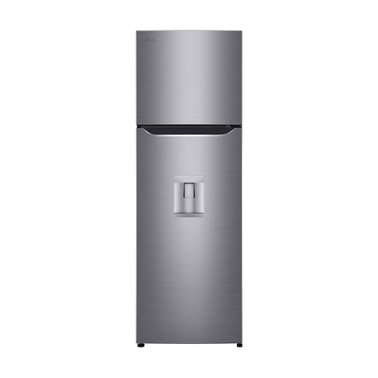Refrigerador Smart Inverter LG 9 Pies Cúbicos Top Freezer Gris GT32WP