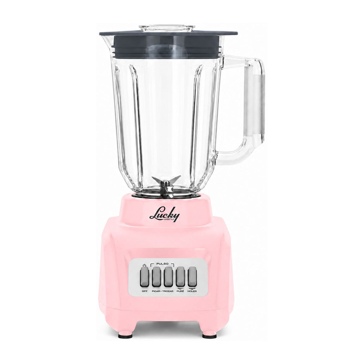 Gyroo Licuadora Lucky Gyro Ribbon Vaso de Plástico 1.25 Litros 2 Velocidades ...