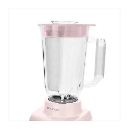 Licuadora Taurus Haley Ribbon Vaso de Plástico 1.25 Litros Rosa