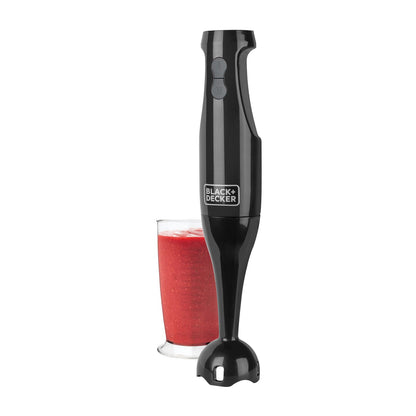 Batidora de Inmersión Black+Decker 2 velocidades Negra HB2400B