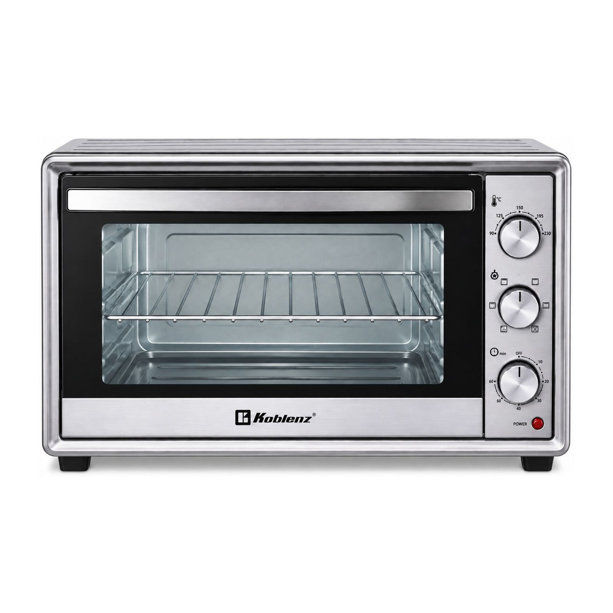 Horno Eléctrico de Convección Koblenz 32 Litros Gris HKM-1500 NI