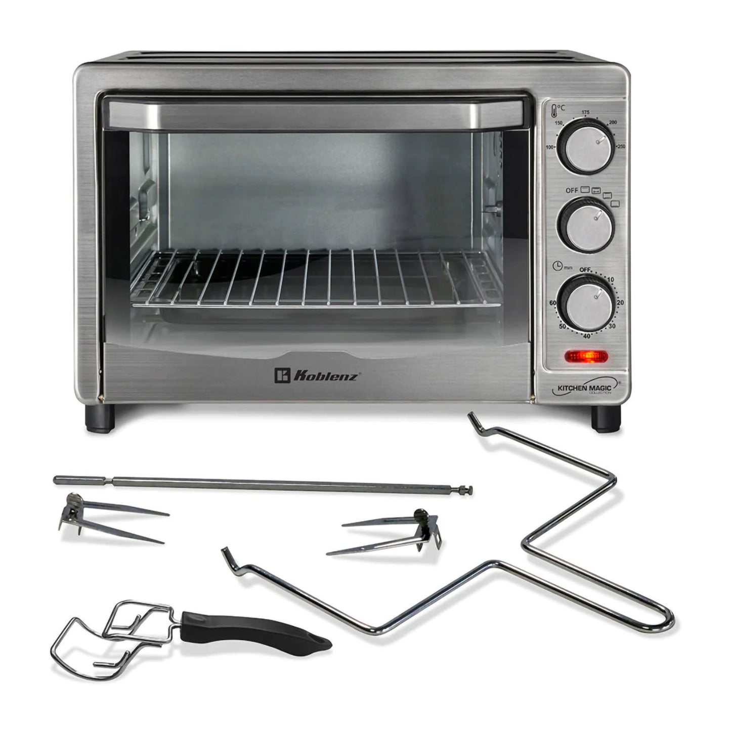 Horno Eléctrico Koblenz 24 Litros Gris HKM-1500R