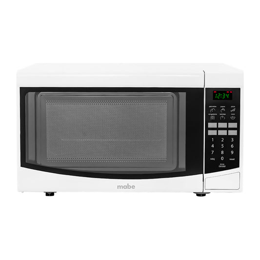 Horno de Microondas Mabe 0.7 Pies Cúbicos Blanco HMM700WK