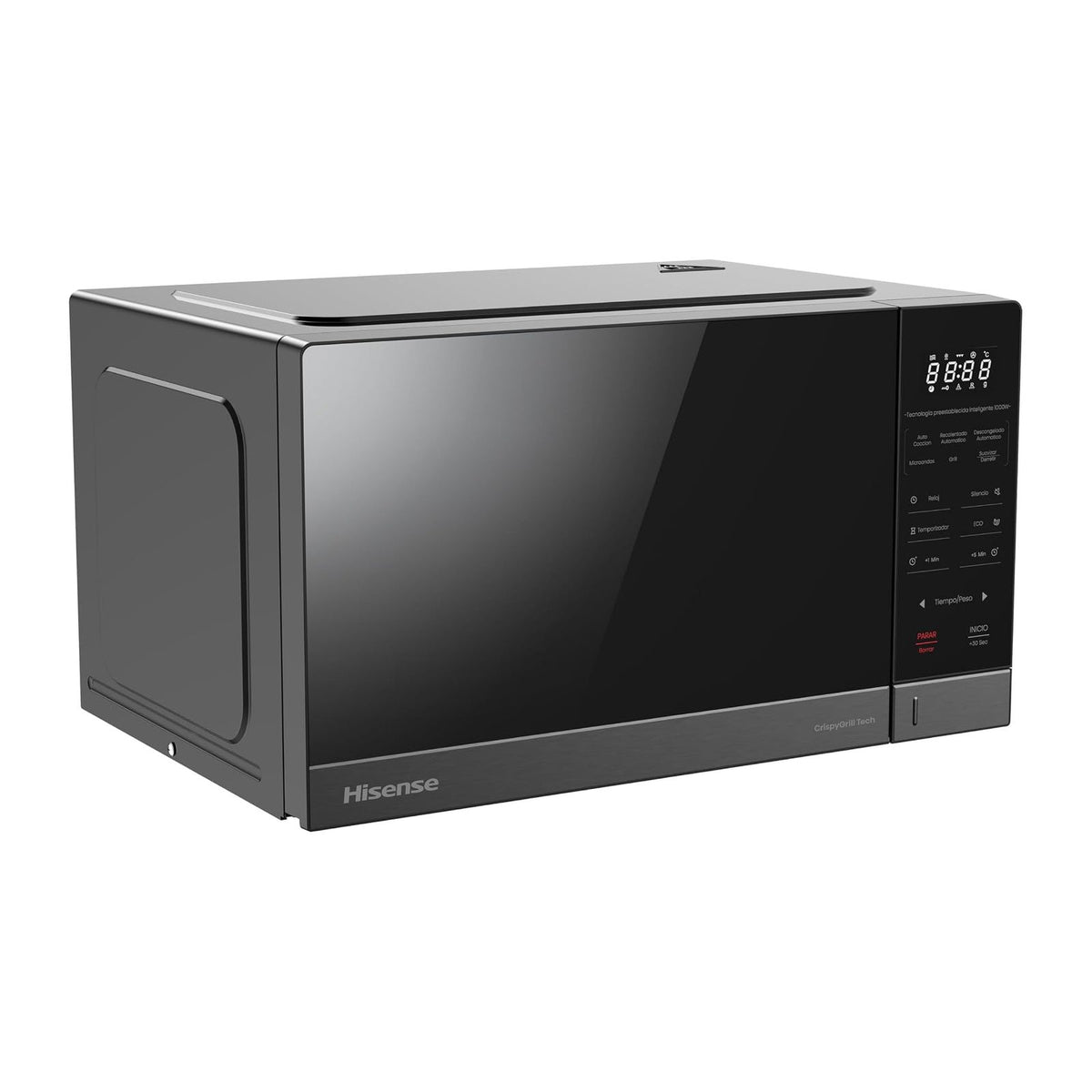 Horno de Microondas Hisense 1.1 Pies Cúbicos Crispy Grill Negro HMMG3010BMG