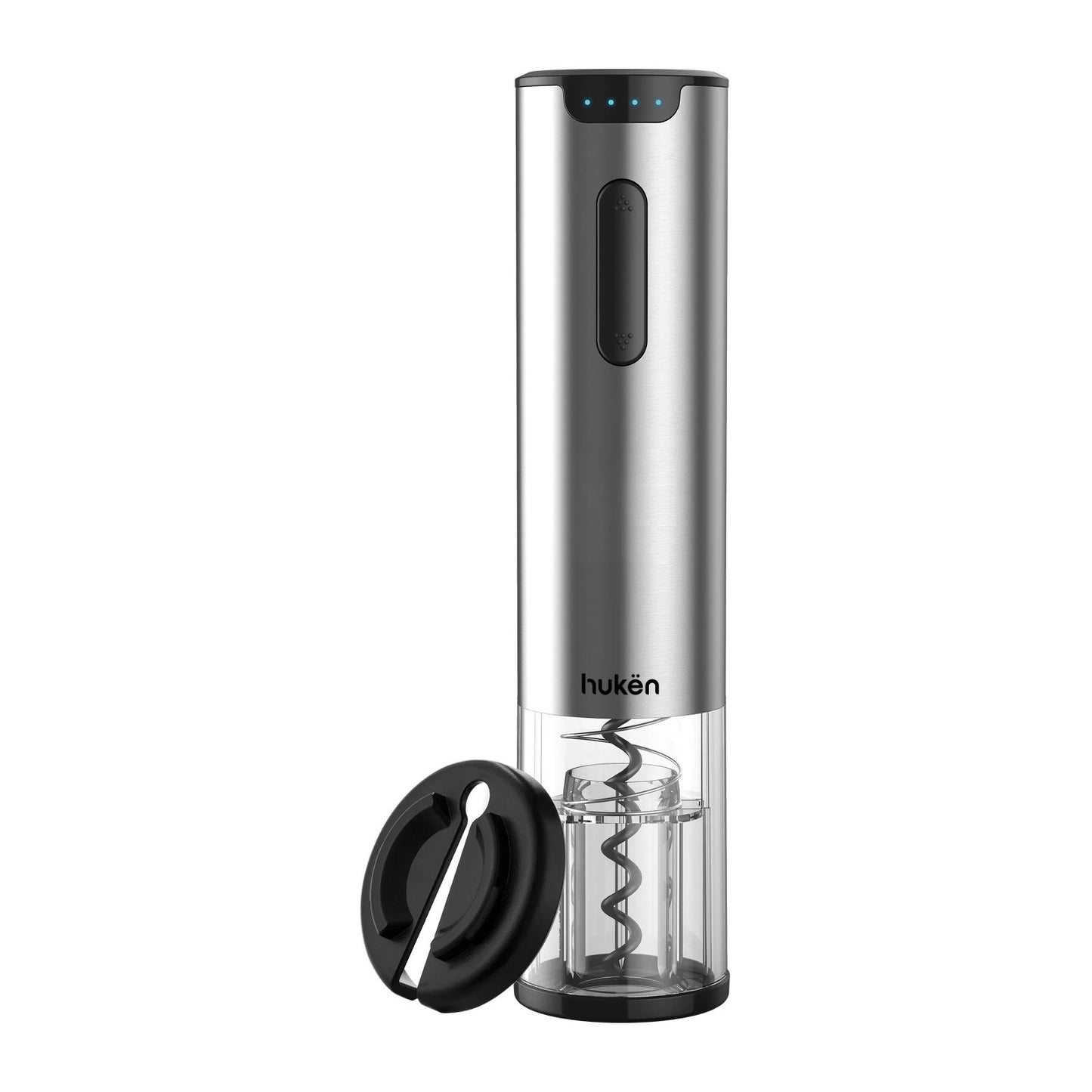 Descorchador Eléctrico Huken Premium Gris HU-WO-SS