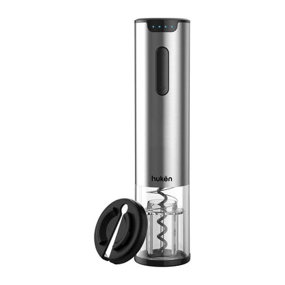 Descorchador Eléctrico Huken Premium Gris HU-WO-SS