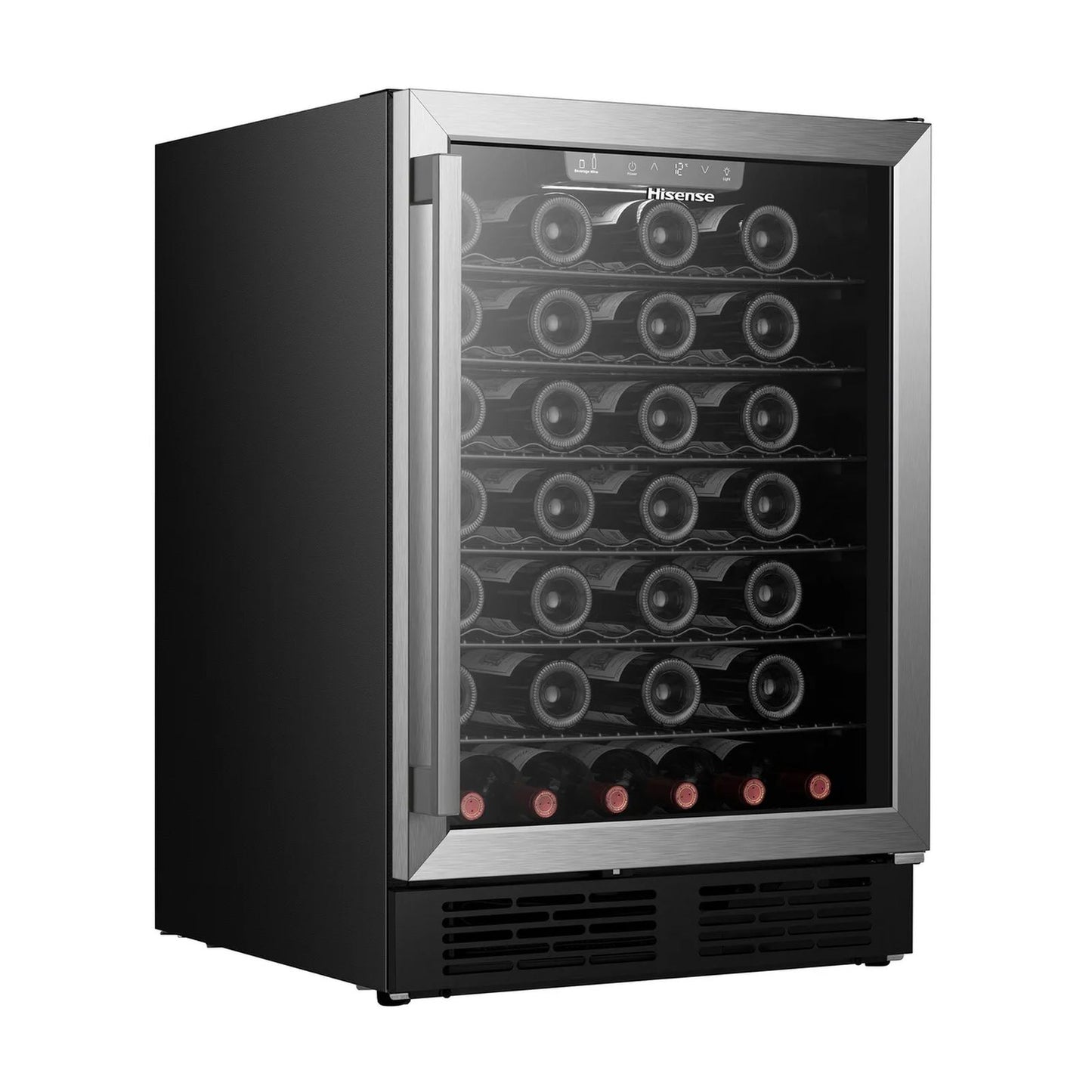 Cava Enfriador de Vinos Hisense 5.4 Pies Cúbicos Negro HWS054B1ASD