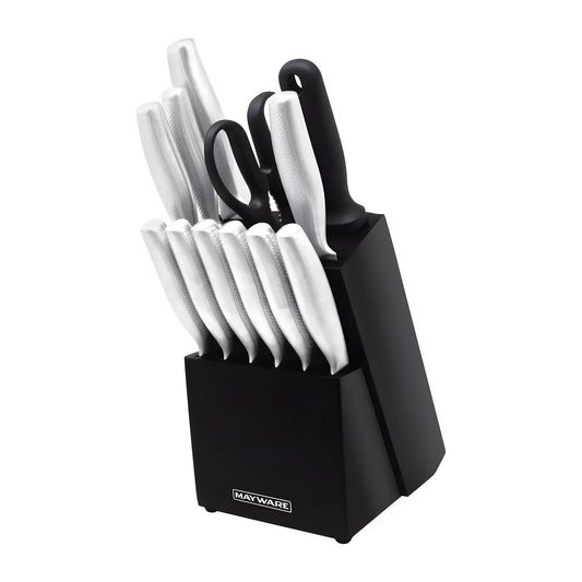 Juego de Cuchillos Mayware 13 Piezas Acero Inoxidable HY-SC1