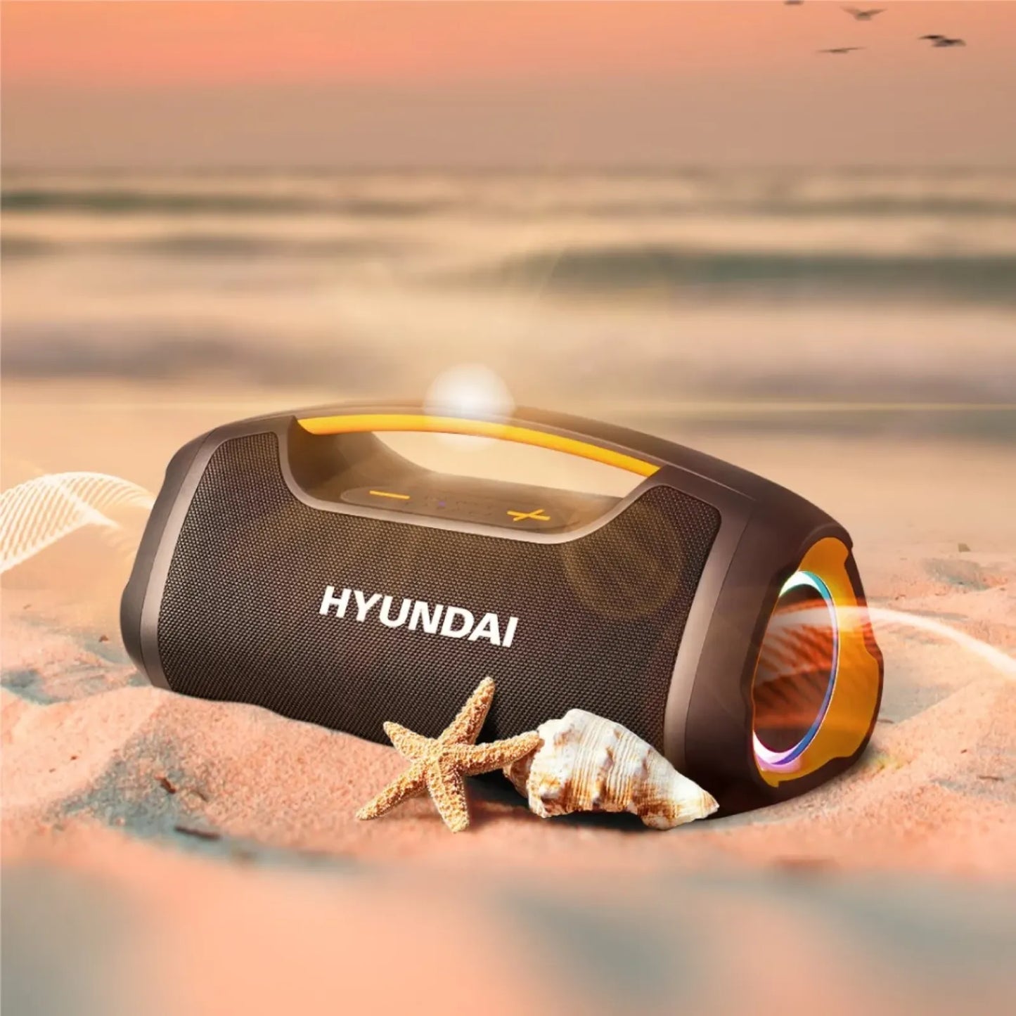 Bocina Bluetooth Recargable Hyundai Negra Bluetooth HYSPBT798