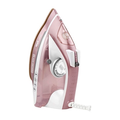 Plancha de Vapor Black+Decker Pearl Glide Rosa IR23972