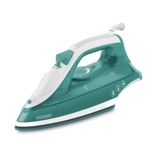 Plancha de Vapor Black+Decker TrueGlide Verde IRBD352
