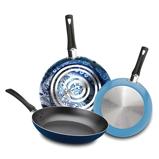Juego de Sarténes Ekco Trendy Blue 3 Piezas 69926