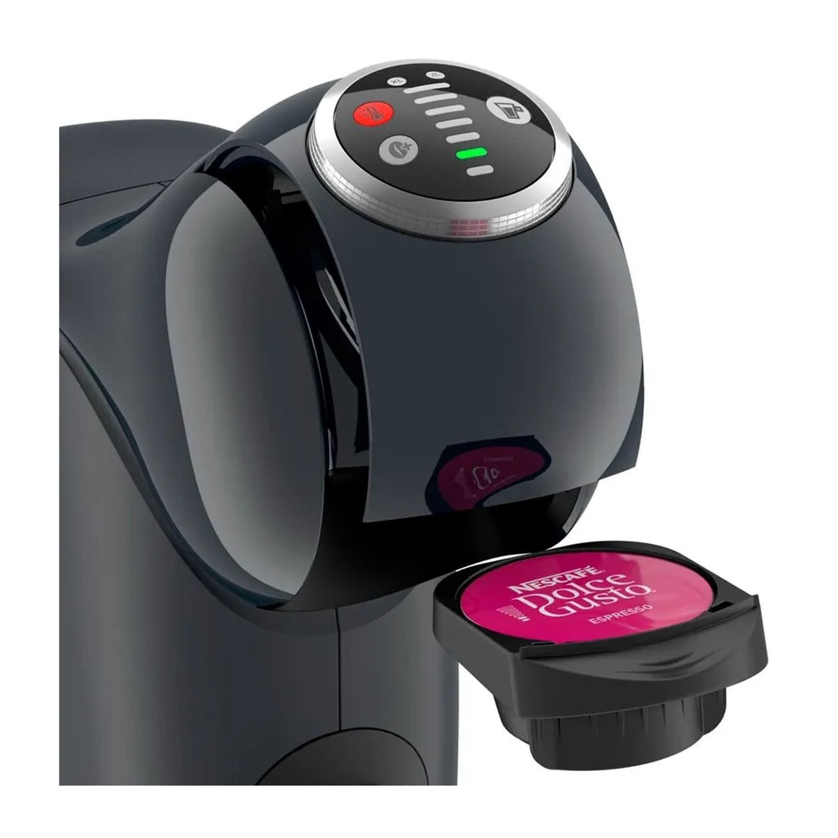 Cafetera de Cápsulas Krups Dolce Gusto Genio S Plus Gris KP340BMX
