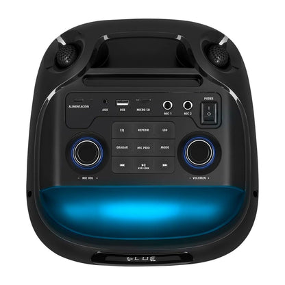 Bocina Bluetooth Kaiser 6.5 Pulgadas Negra KSF-8022