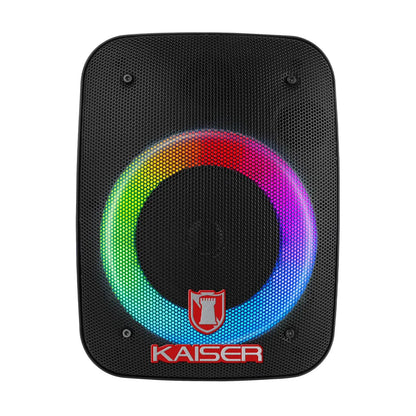 Bocina Recargable Kaiser 4 Pulgadas Negra KSW-5004