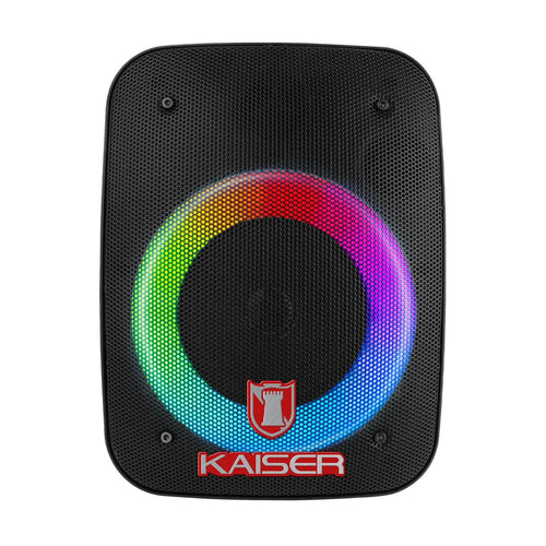 Bocina Recargable Kaiser 4 Pulgadas Negra KSW-5004