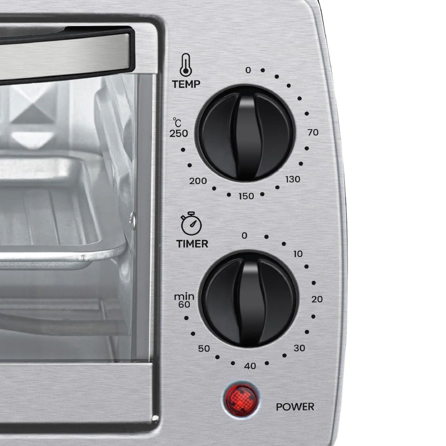 Horno Eléctrico Lucky Küki Negro 10 Litros