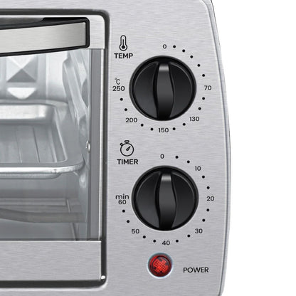 Horno Eléctrico Lucky Küki Negro 10 Litros