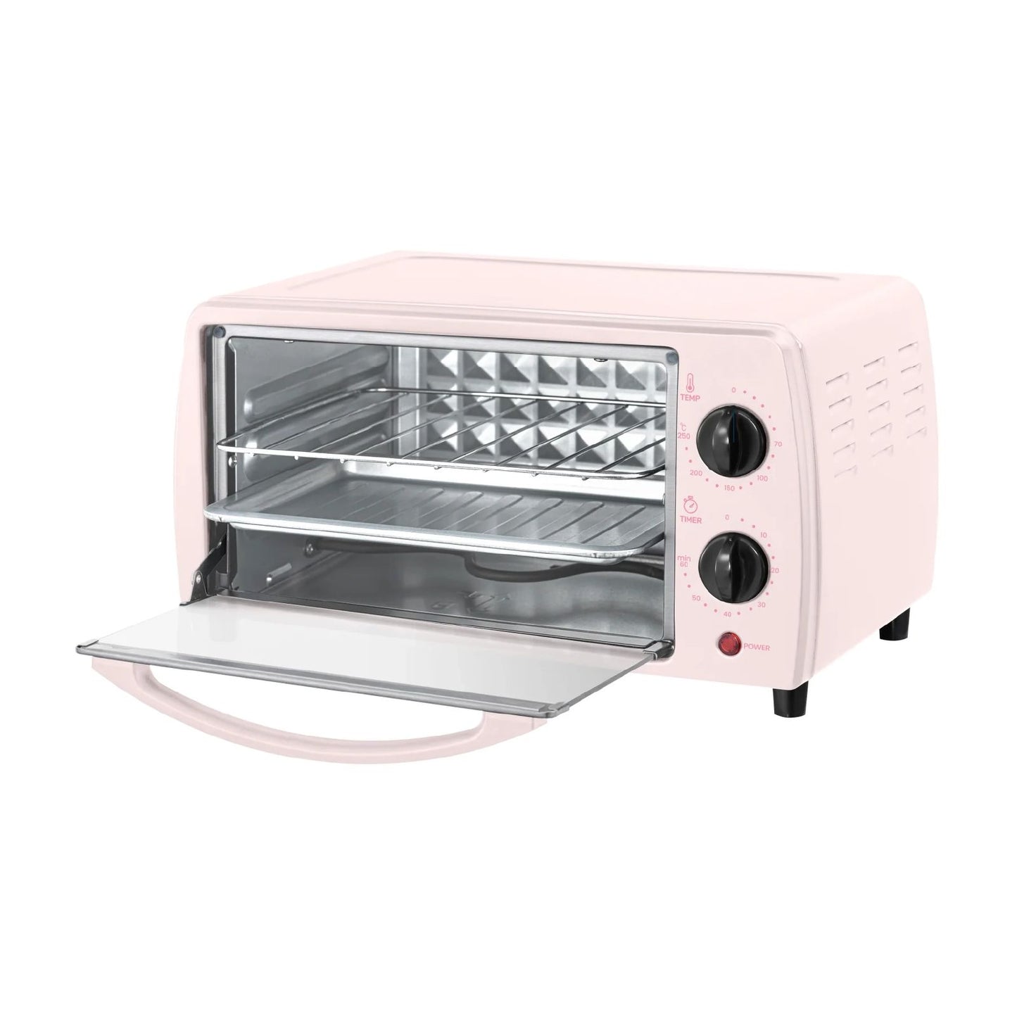 Horno Eléctrico Lucky Küki Pink 10 Litros