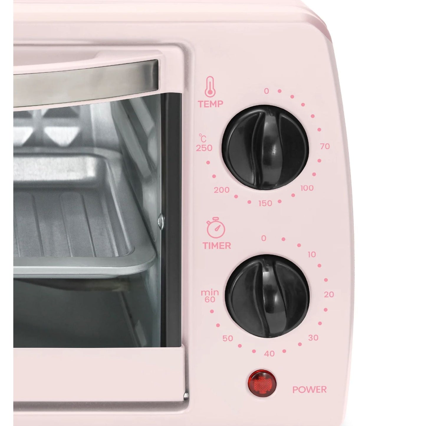 Horno Eléctrico Lucky Küki Pink 10 Litros