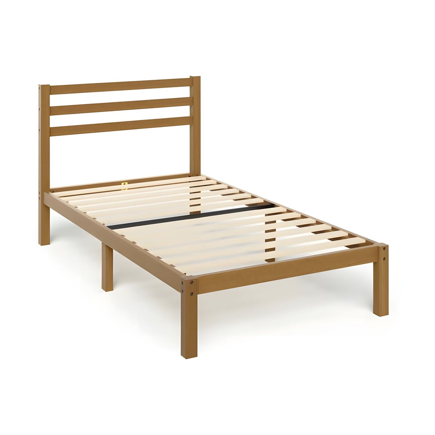 Base de Cama de Bambú Zinus Leah Individual con Cabecera