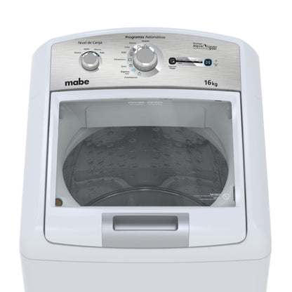 Lavadora Automática Mabe 16 Kilos Carga Superior Blanca LMA46102VBAB0