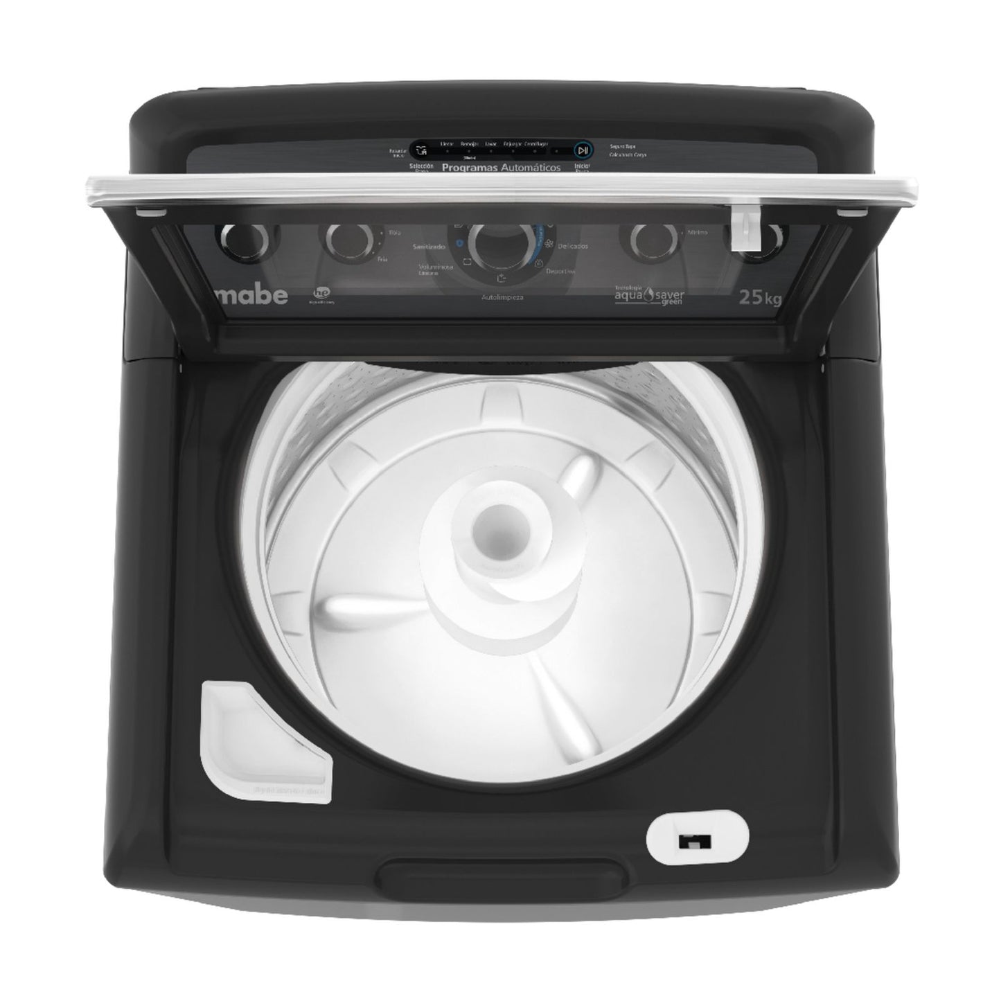 Lavadora Automática Mabe 24 Kilos Carga Superior Negra LMA74215WDAB1