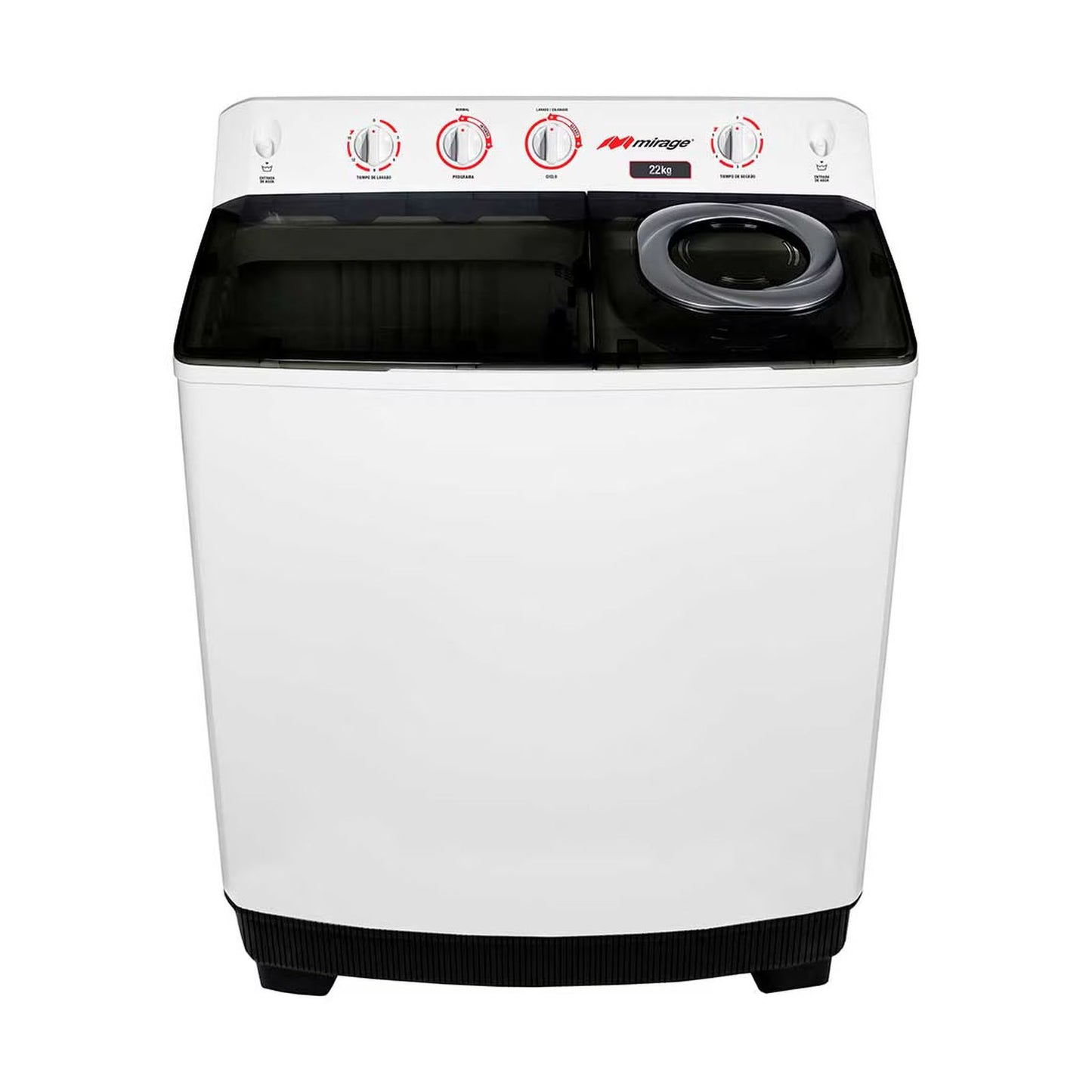 Lavadora Mirage 22 Kilos Doble Tina Blanca LMS022M