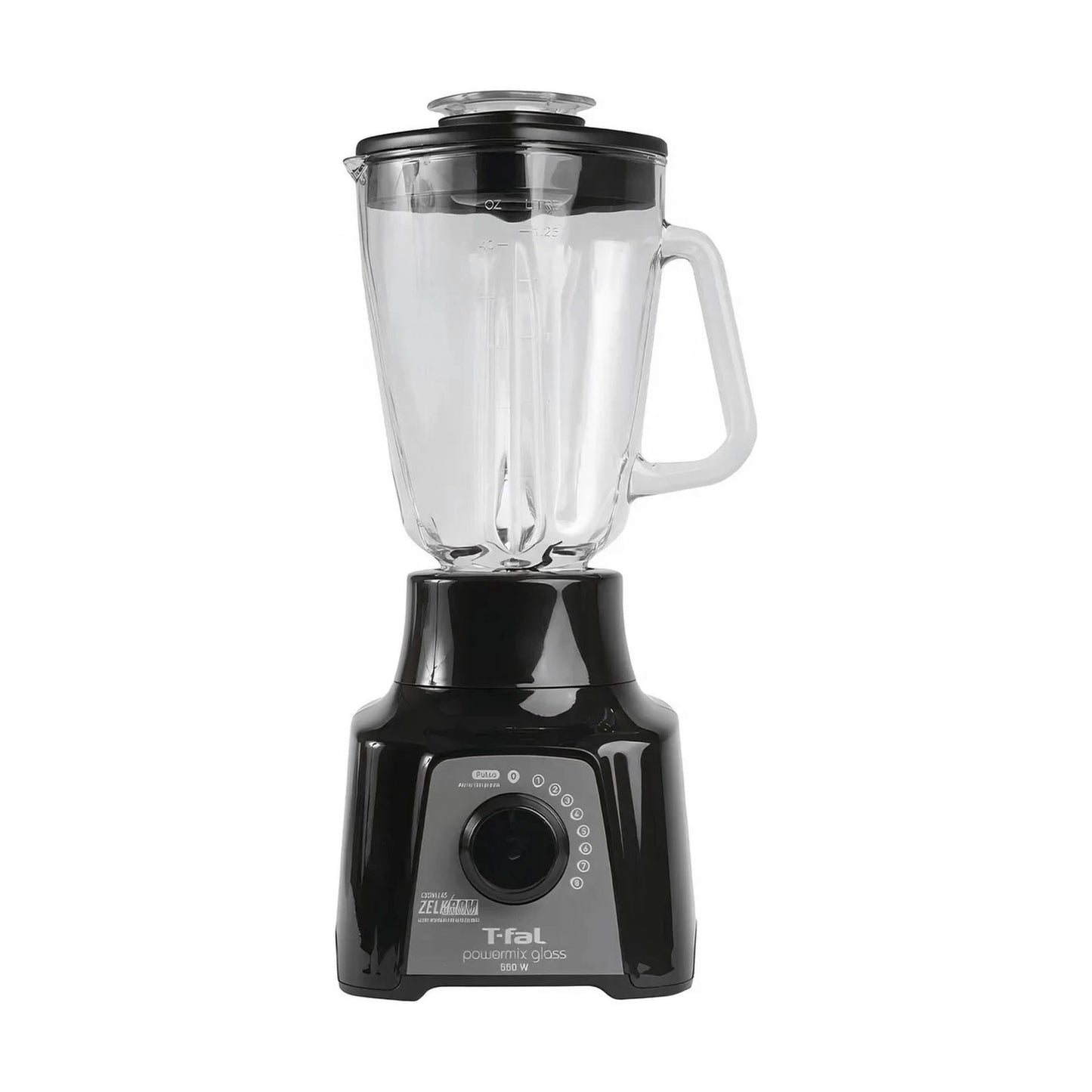 Licuadora T-fal Powermix Glass Vaso de Vidrio 1.25 Litros Negra LN2898X0