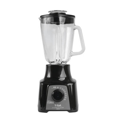 Licuadora T-fal Powermix Glass Vaso de Vidrio 1.25 Litros Negra LN2898X0