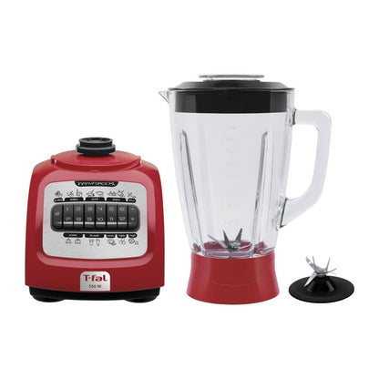 Licuadora T-fal Infinyforce XL Vaso de Vidrio 2.2 Litros Roja LN8121MX