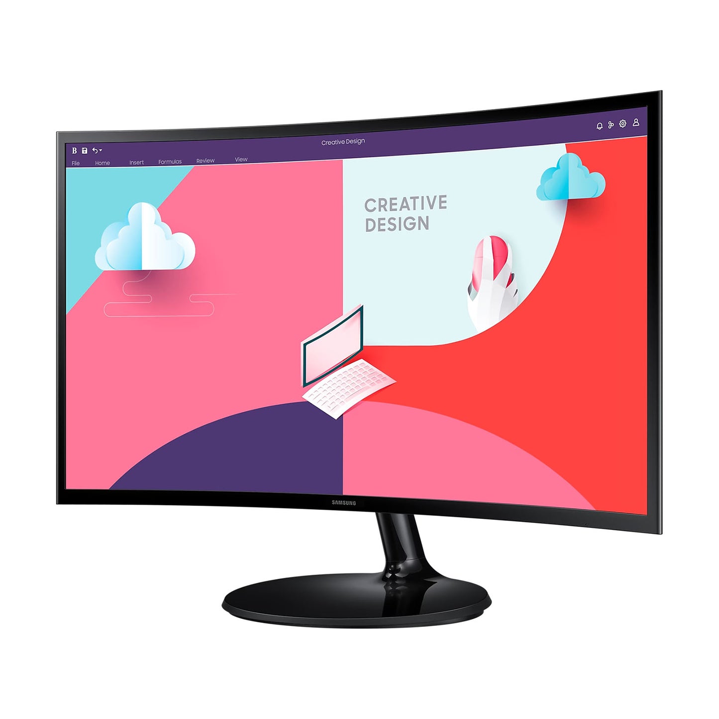 Monitor Curvo 27 Pulgadas Samsung FHD LS27C360EAL