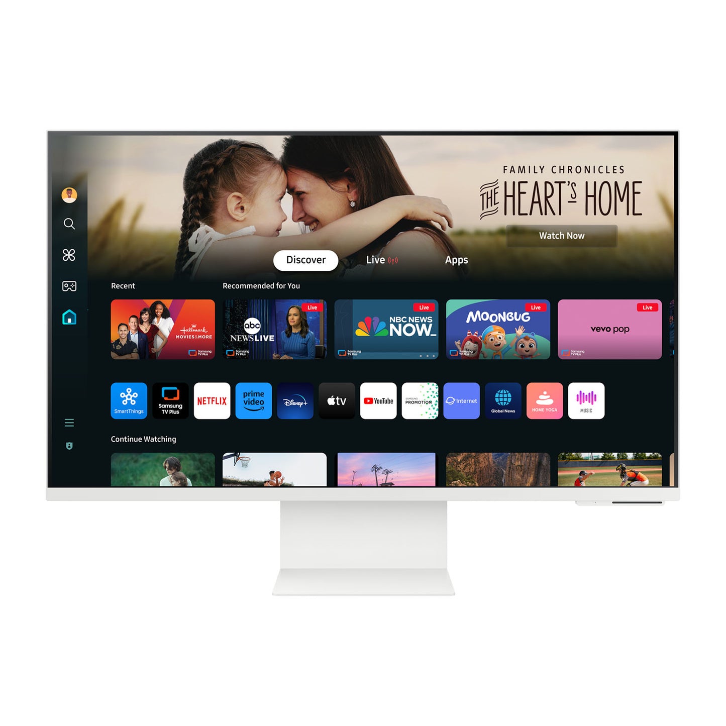 Monitor Smart 32 Pulgadas Samsung 4K LS32DM801UL