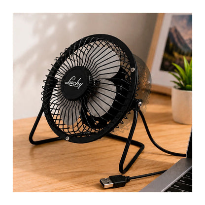 Ventilador de Mesa Lucky Blowy 4 Pulgadas Negro
