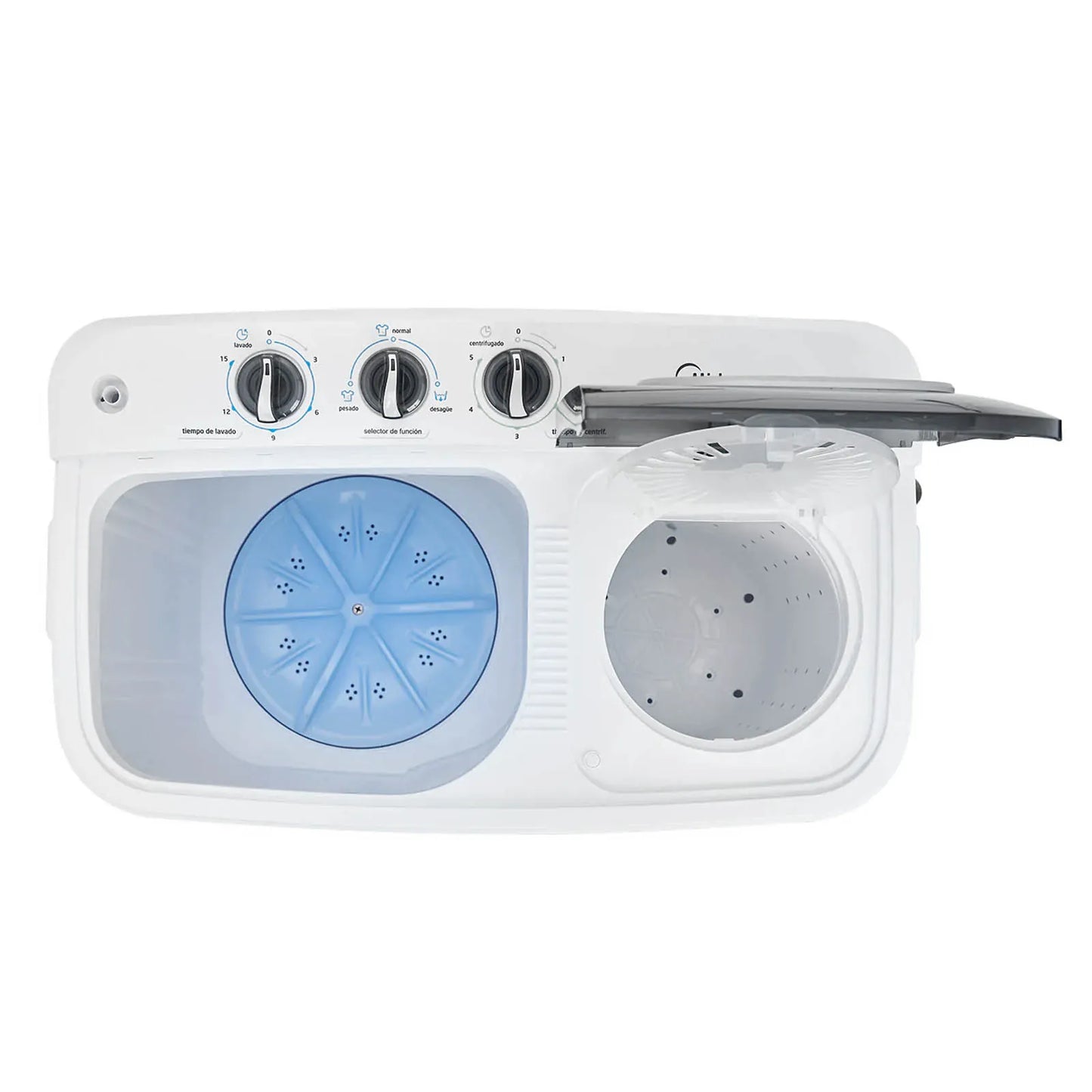 Lavadora Doble Tina 11 Kilos Midea MLTT11M2NUBW