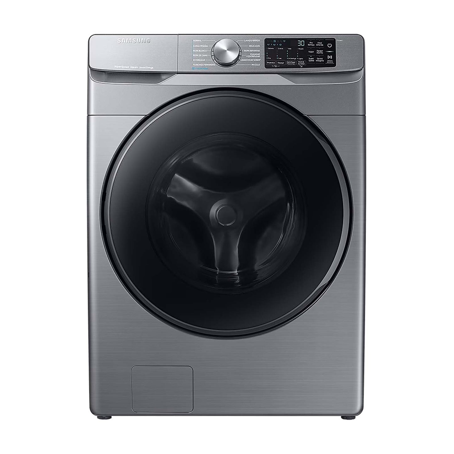 Lavadora Samsung 22 Kilos Carga Frontal Gris con Super Speed WF22R6270AP