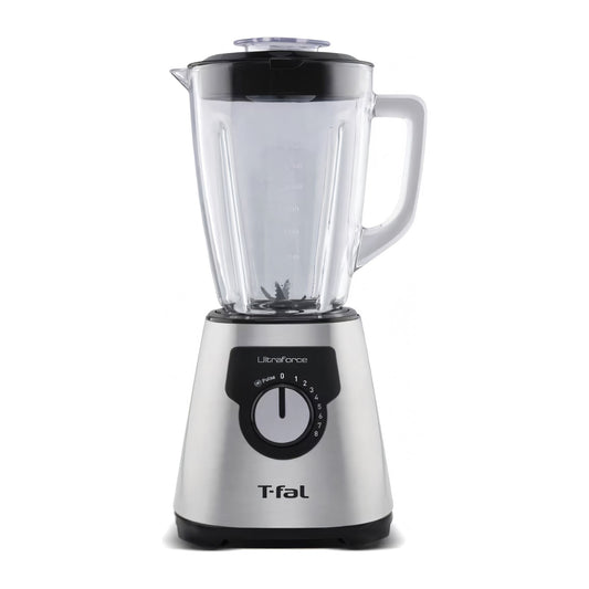 Licuadora Tfal Ultraforce Vaso de Vidrio 2.2 Litros 8 Velocidades Gris LN328DMX