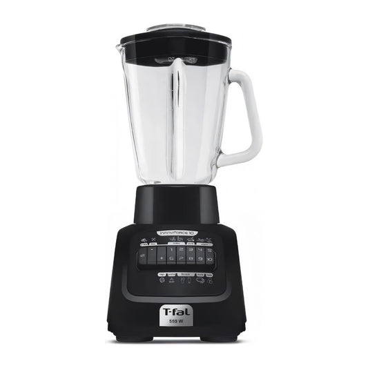 Licuadora Tfal Infinityforce Vaso de Vidrio 1.25 Litros Negra LN8108MX