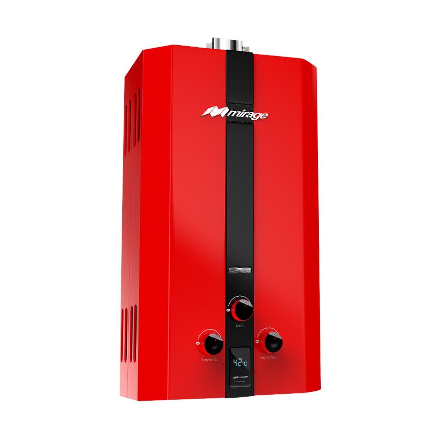 Boiler Calentador de Agua Mirage 1 Servicio Gas LP Rojo MBF06ZB