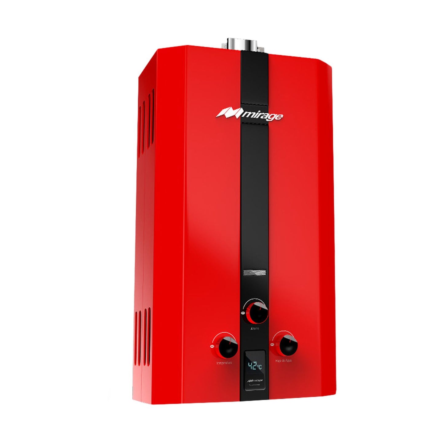 Boiler Calentador de Agua Mirage 1.5 Servicios Gas LP Rojo MBF10BB