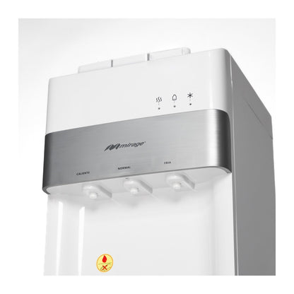 Dispensador de Agua Mirage con Carga Oculta Blanco MDD30HD