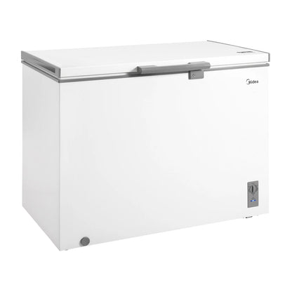 Congelador Horizontal Midea 11 Pies Cúbicos Inverter Quattro Blanco MDRC411FZM01D