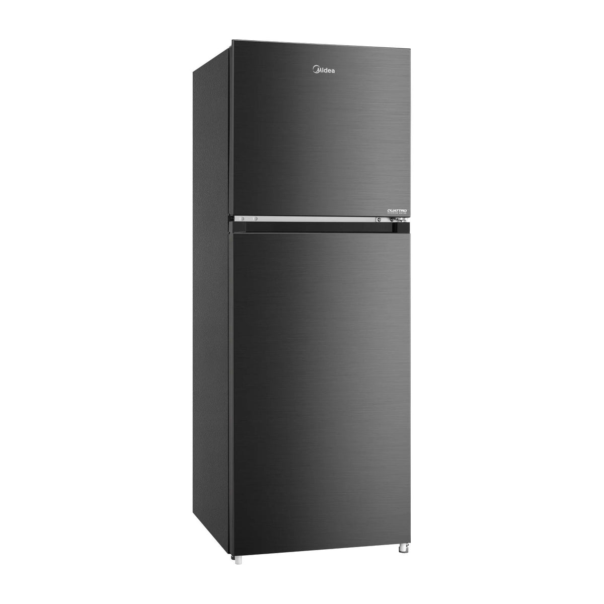Refrigerador Midea 9 Pies Cúbicos Top Mount Inverter Quattro Negro MDRT346MTM28D