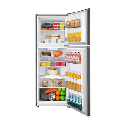 Refrigerador Midea 9 Pies Cúbicos Top Mount Inverter Quattro Negro MDRT346MTM28D